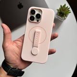Soft MagSafe Silicone with Holder Case(Code SLH78)