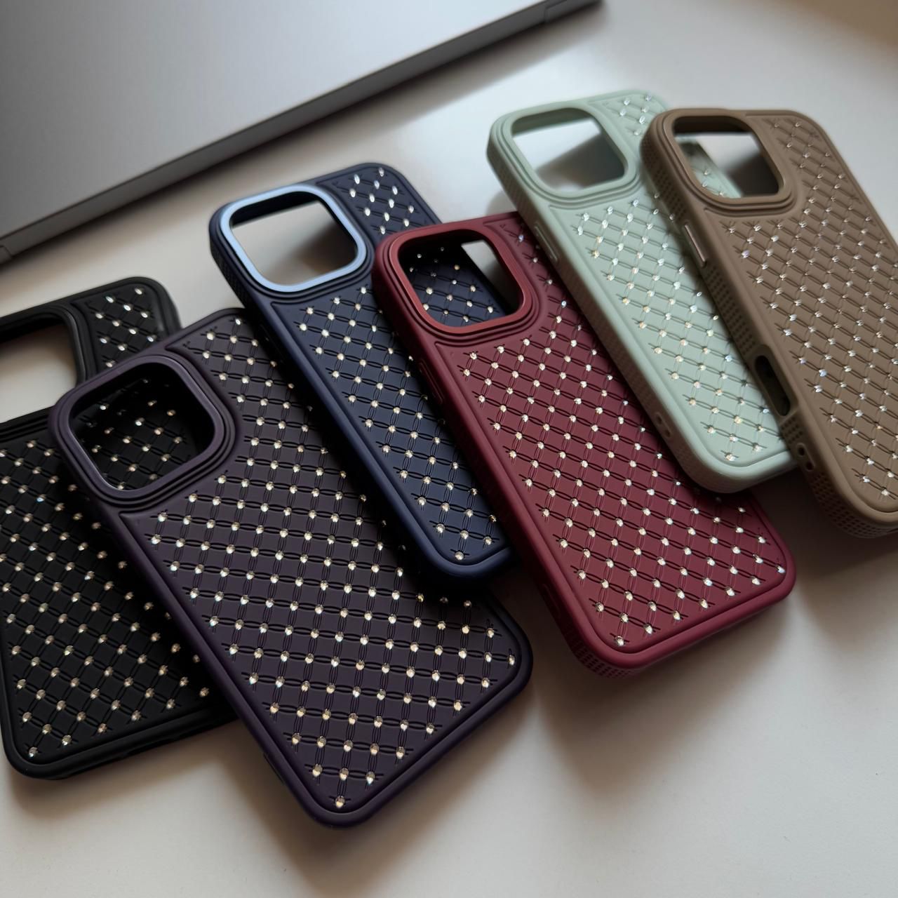 Basic Diamond Leather Case(Code DYM84)