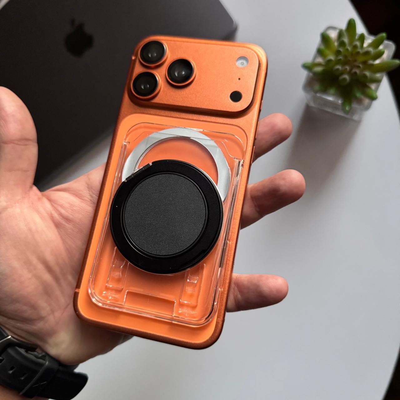 Transparent 360 MagSafe Stand Wallet(Code TMW75)