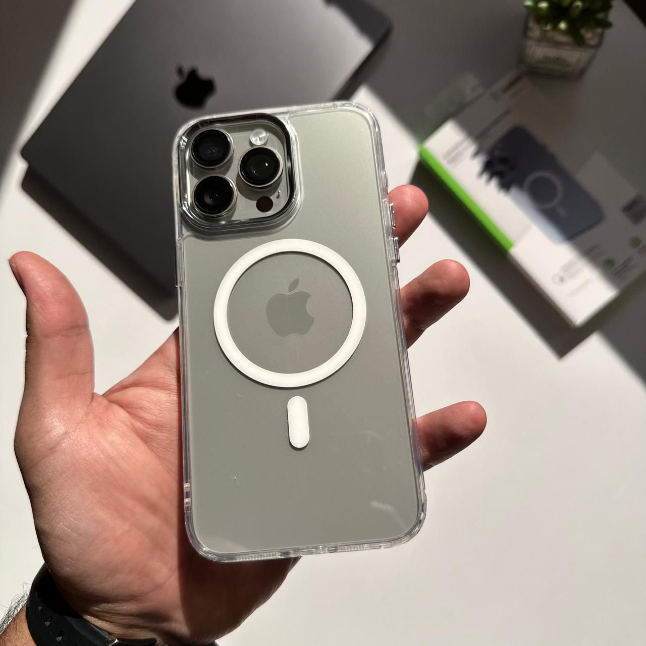Belkin with Metal Frame Camera Clear Case (Code BLK76)