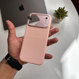 Silicone Triangle Camera Shape MagSafe Case(Code TRN16)