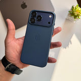 Apple Leather MagSafe IC animation with Camera Control Case(Code ALM90)