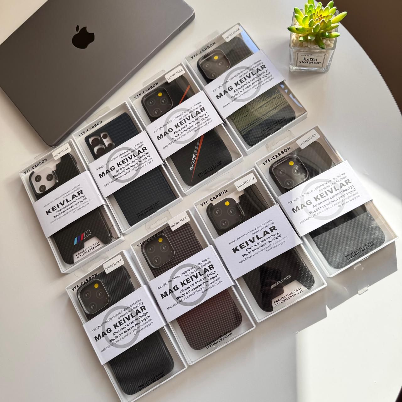 KEVLAR Hard Slim-Fit MagSafe Case(Code KVL75)