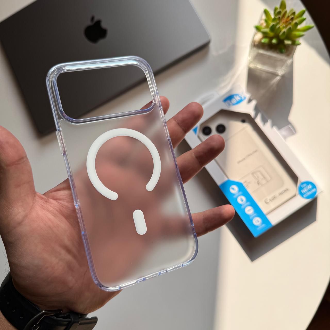 Beky Transparent Pure MagSafe Case(Code BKY52)