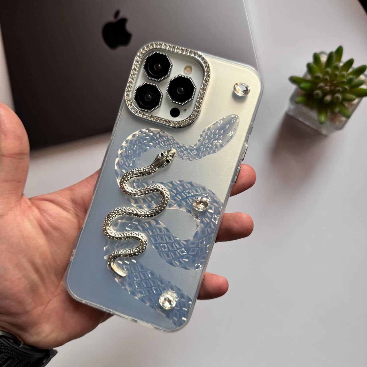 3D Snake Stones Case(Code SNK36)