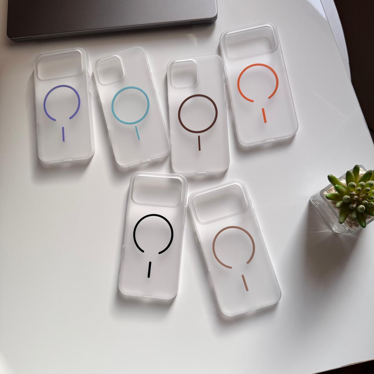Pure Matte Hard Slim-fit Colored MagSafe Case(Code HCM83)