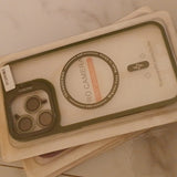 Trendy Camera Stand MagSafe Case with Lens Protectors (Code CDL44)