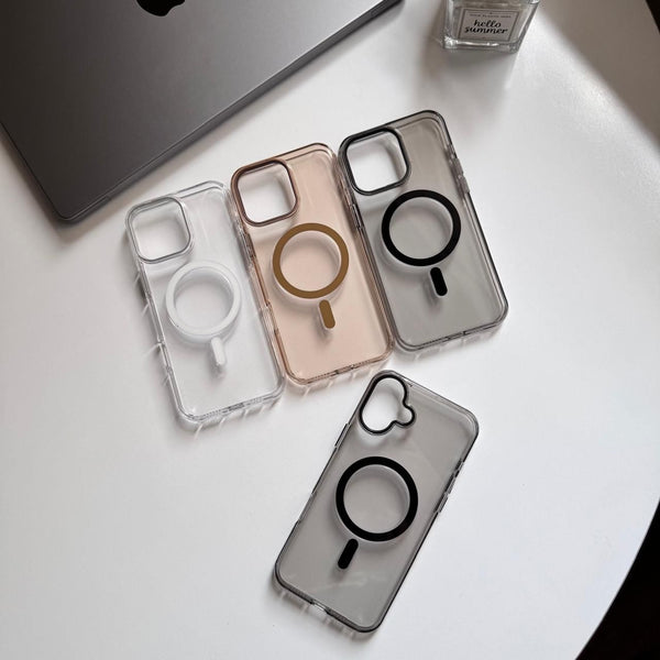 Transparent Hard Slim-Fit MagSafe Case(Code HGB51)