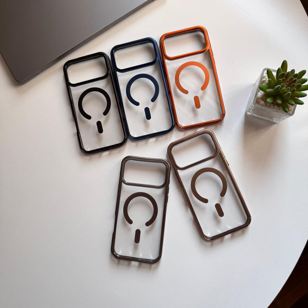 Acrylic Transparent Frame MagSafe Case(Code ATM73)
