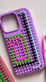Maze Silicone Game Case Case(Code DMZ45)