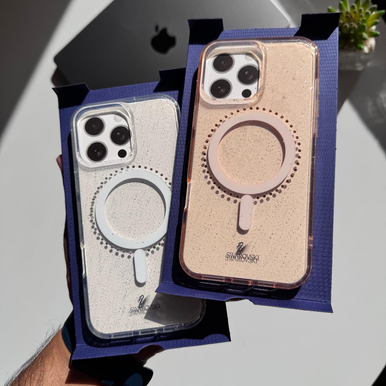 Brand S Transparent MagSafe Diamond Case(Code BRS76)