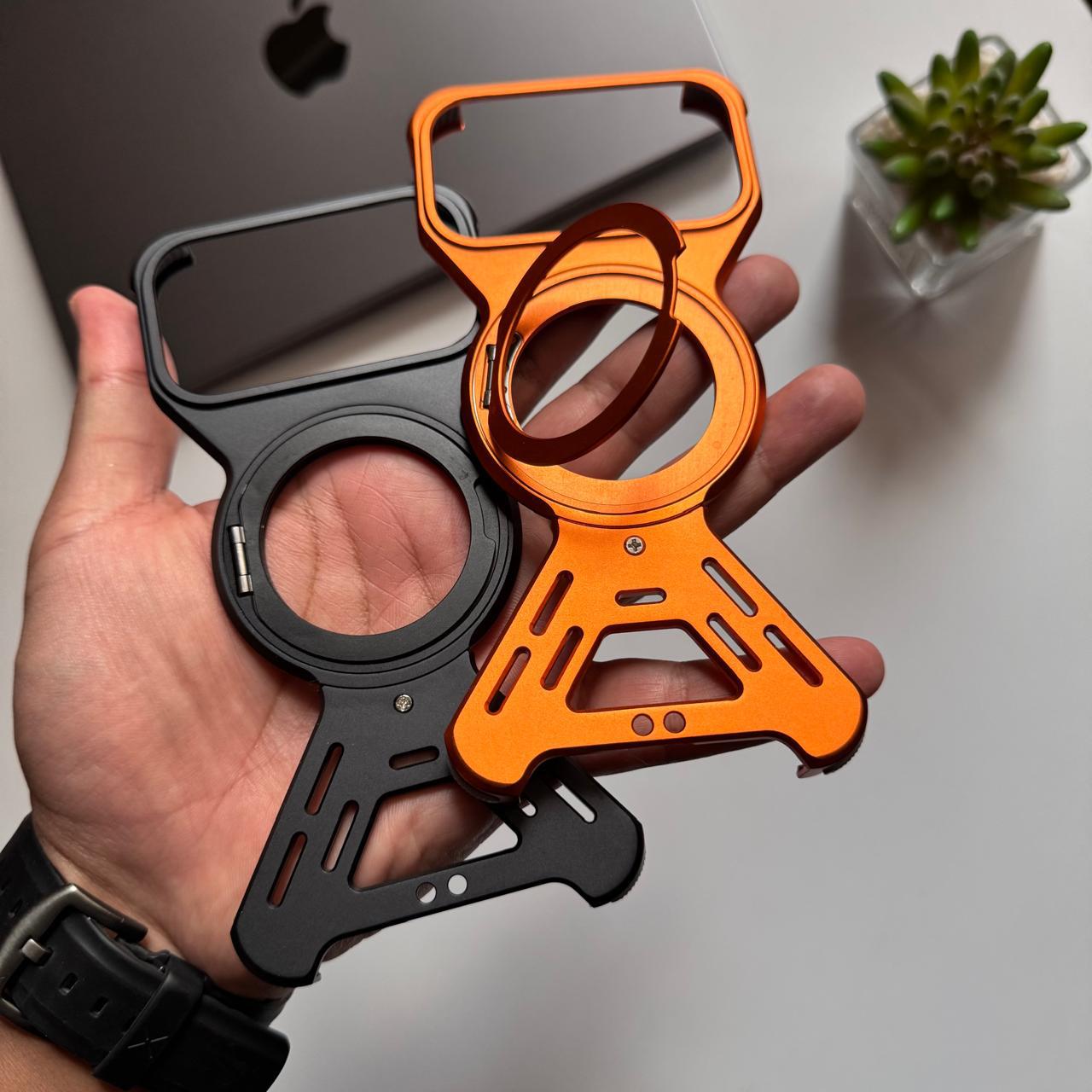 Metal Back MagSafe Stand Case(Code MBS62)