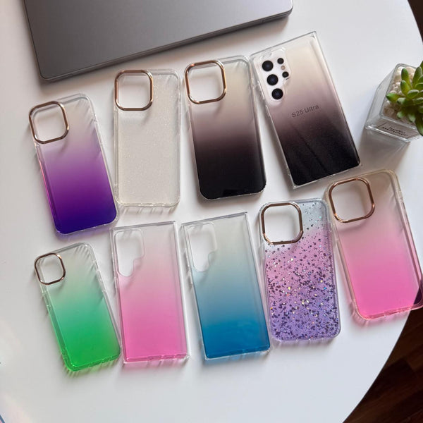 Magic Mask Glitter Clear Colors Case (Code MC391)