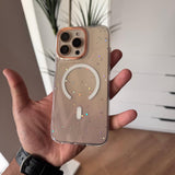 Magic Mask MagSafe Glitter Transparent Case(Code MC391)