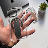Pradı Trendy Transparent MagSafe Holder Case(Code PDR56)