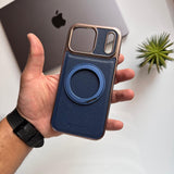 NY Leather MagSafe Stand Case(Code NLM46)