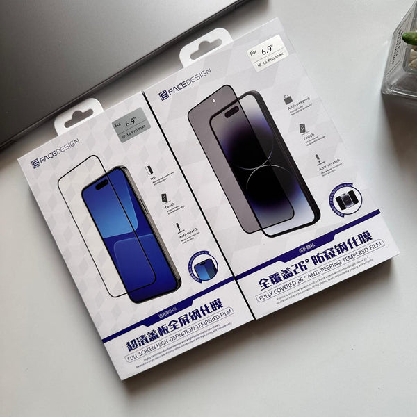 FaceDesign Glass Screen Protector(Code FCD50)
