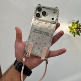 Trendy Transparent with Leather Holder Case(Code TTH77)