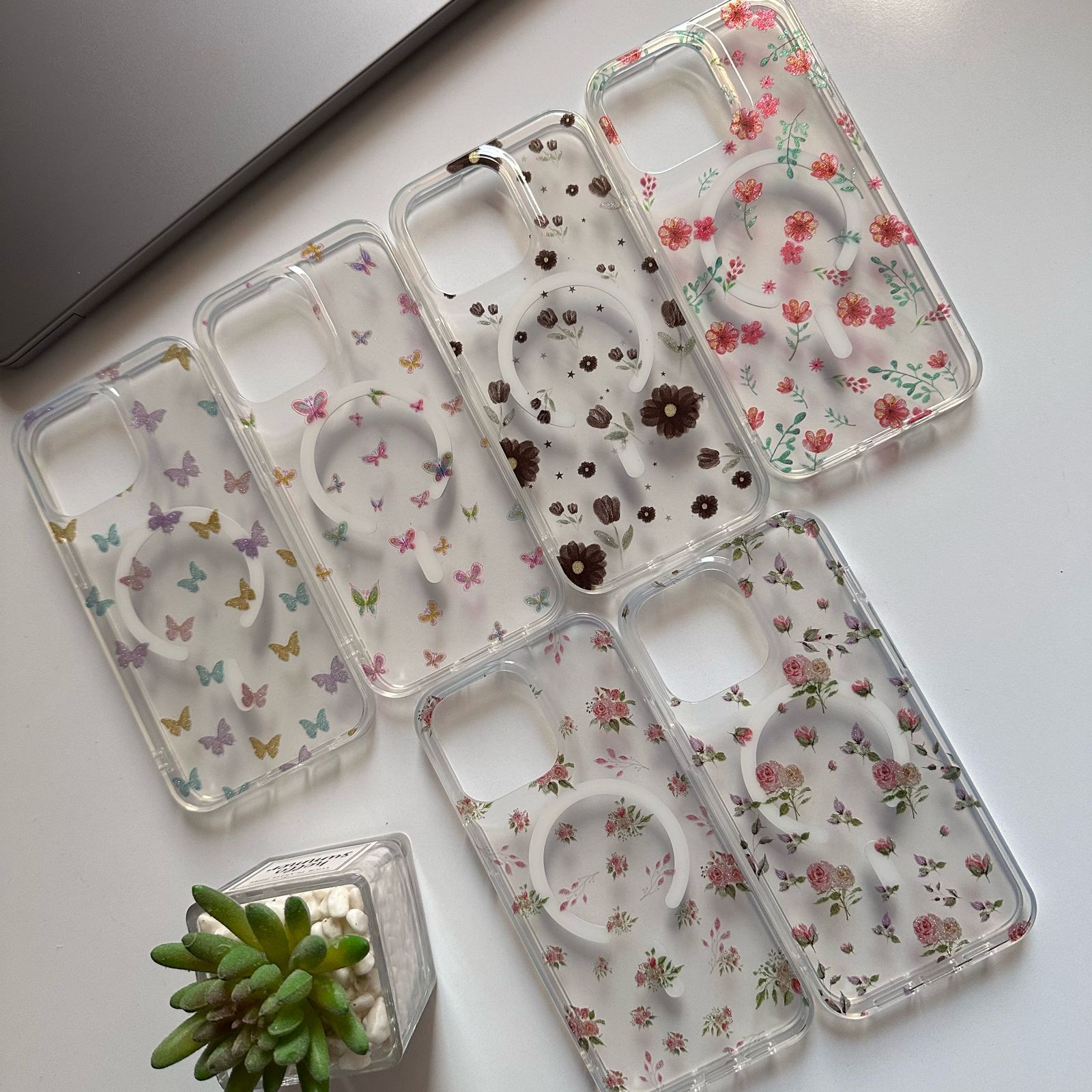 Trendy Transparent MagSafe Case(Code TRN91)