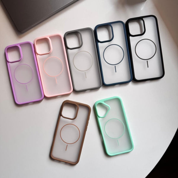 Basic Flexible Silicone Magsafe Case(Code TOB63)
