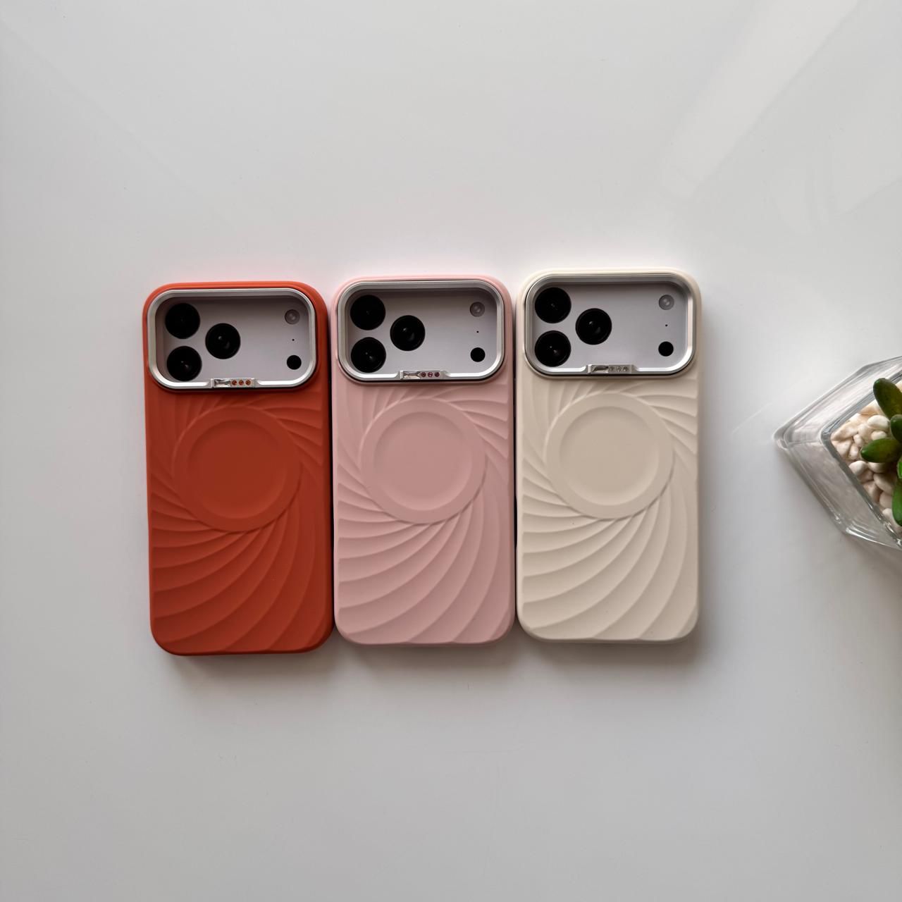 MeMumi Sililcone Whirlpool with Metal Camera MagSafe Case(Code MEM65)