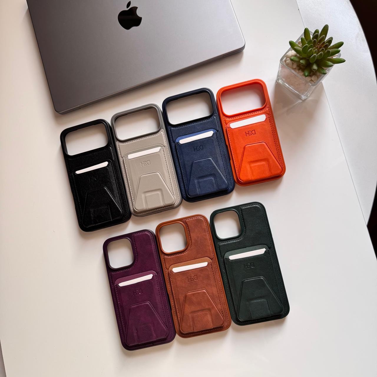 HDD Leather Wallet Stand Case(Code HDD12)