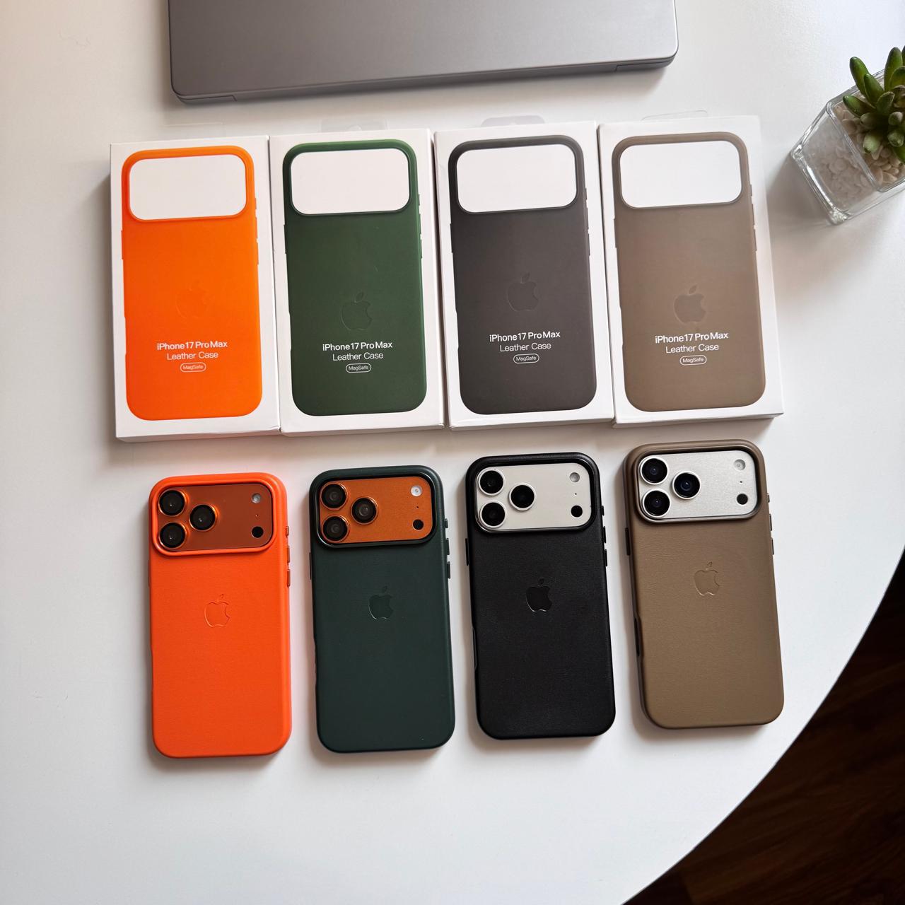 Apple Leather MagSafe Case (Code ALM85)