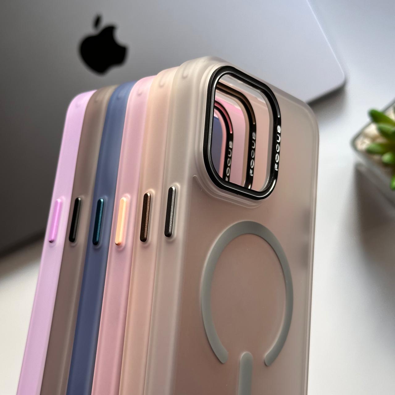Focus Pure Matte Trendy MagSafe Case(Code OPN65)