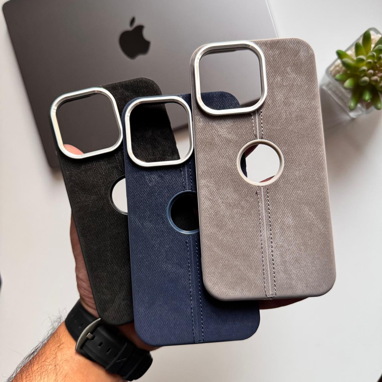 Jeans with Apple Logo Hole Case(Code JNS87)