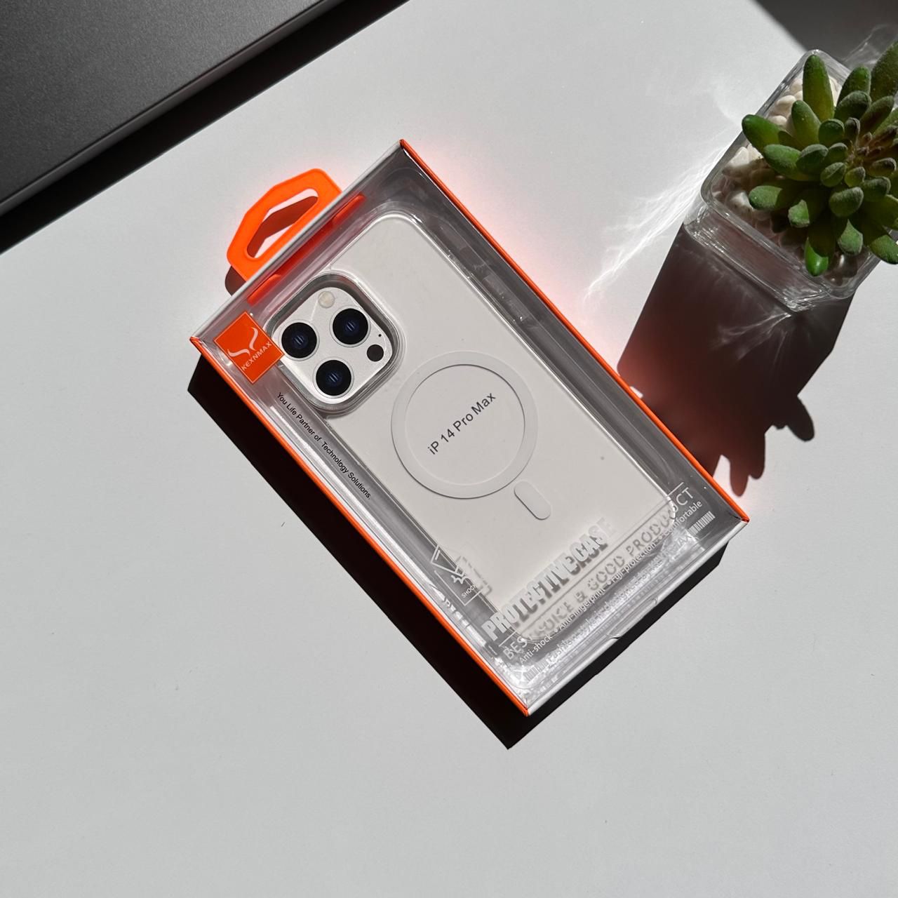 Transparent MagSafe with Metal Framel Camera Case(Code TNS83)