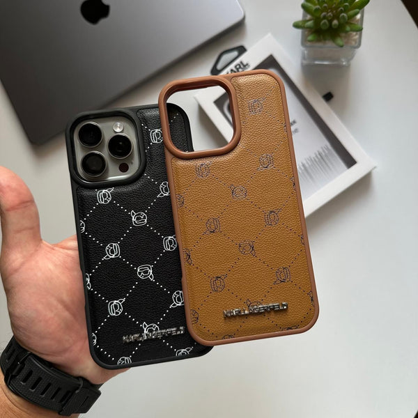 Karl Lagerfeld’s Faces Design Leather Case(Code KRL86)
