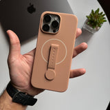 Soft MagSafe Silicone with Holder Case(Code SLH78)