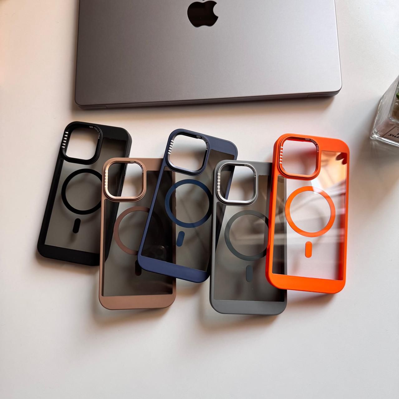 Pure MagSafe with Metal Frame Camera Case(Code VMP9)