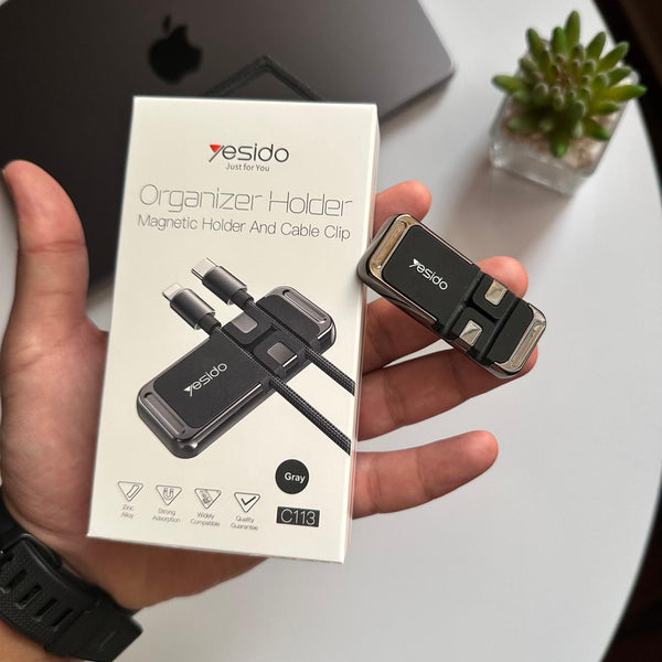 Yesido Organizer Holder Magnetic And Cable Clip(Code C113)
