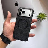 Snake Leather MagSafe 17 Design Case(Code SNK36)