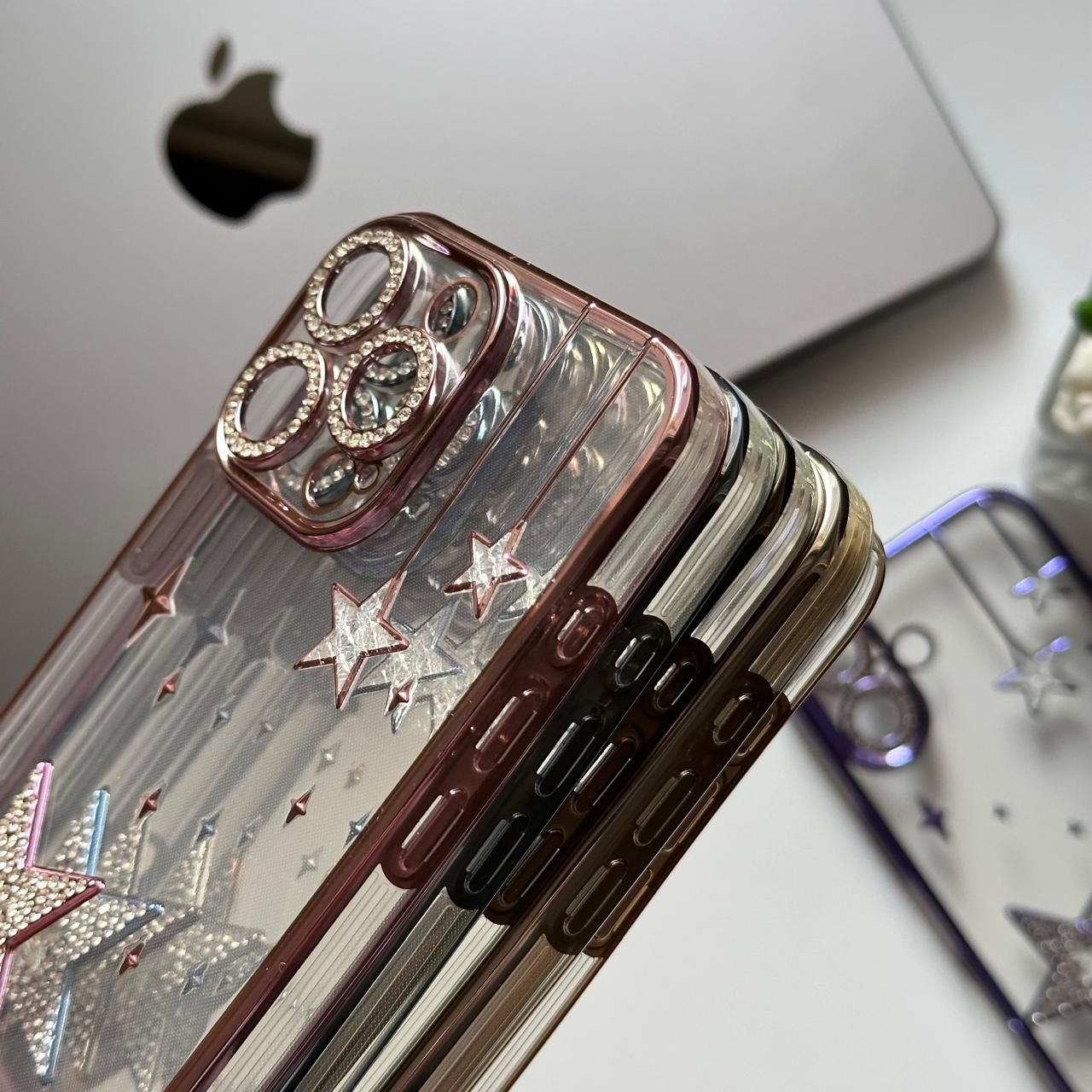 TPU Stars Transparent Case(Code STS74)