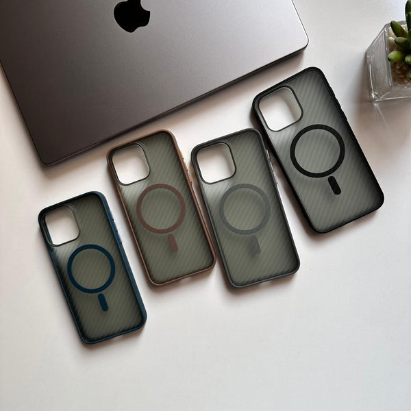 Pure Matte Frame Carbon MagSafe Case(Code MFC69)