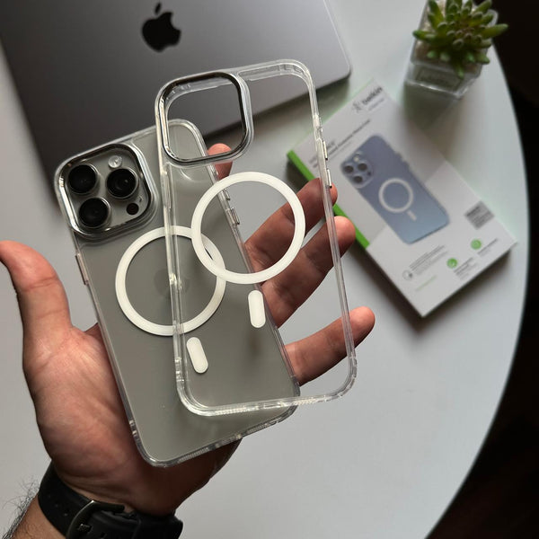 Belkin with Metal Frame Camera Clear Case (Code BLK76)
