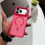 Pure Matte MagSafe with Metal Camera Stand Case(Code PMS70)