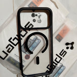Spigen Transparent Coloured Frame MagSafe Case (Code SM555)