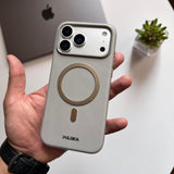 Puloka Leather Metal MagSafe Case(Code PLR53)