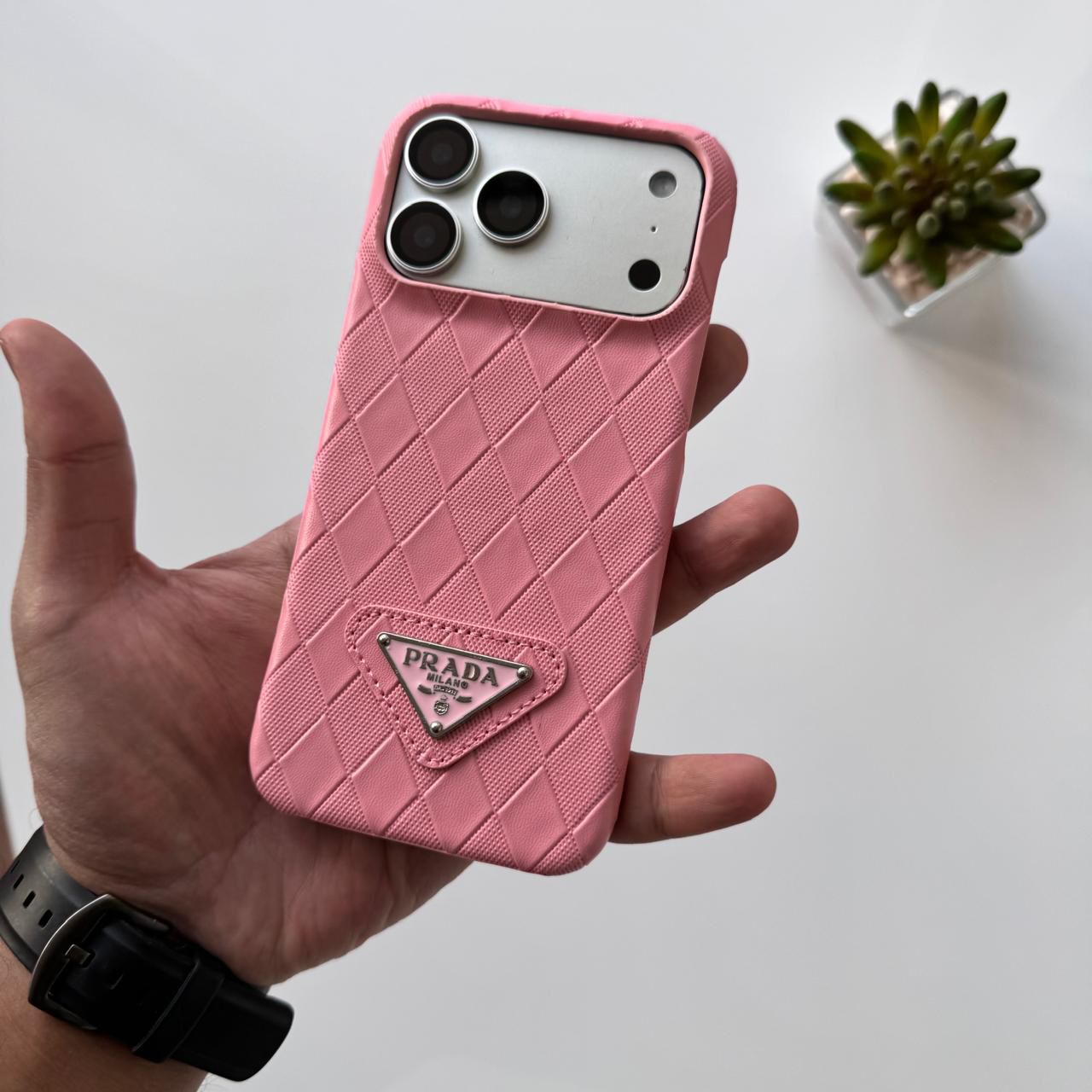 Brand Prada Leather Case(Code PRD66)