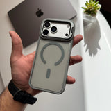 Pure Matte MagSafe with Metal Camera Stand Case(Code PMS70)