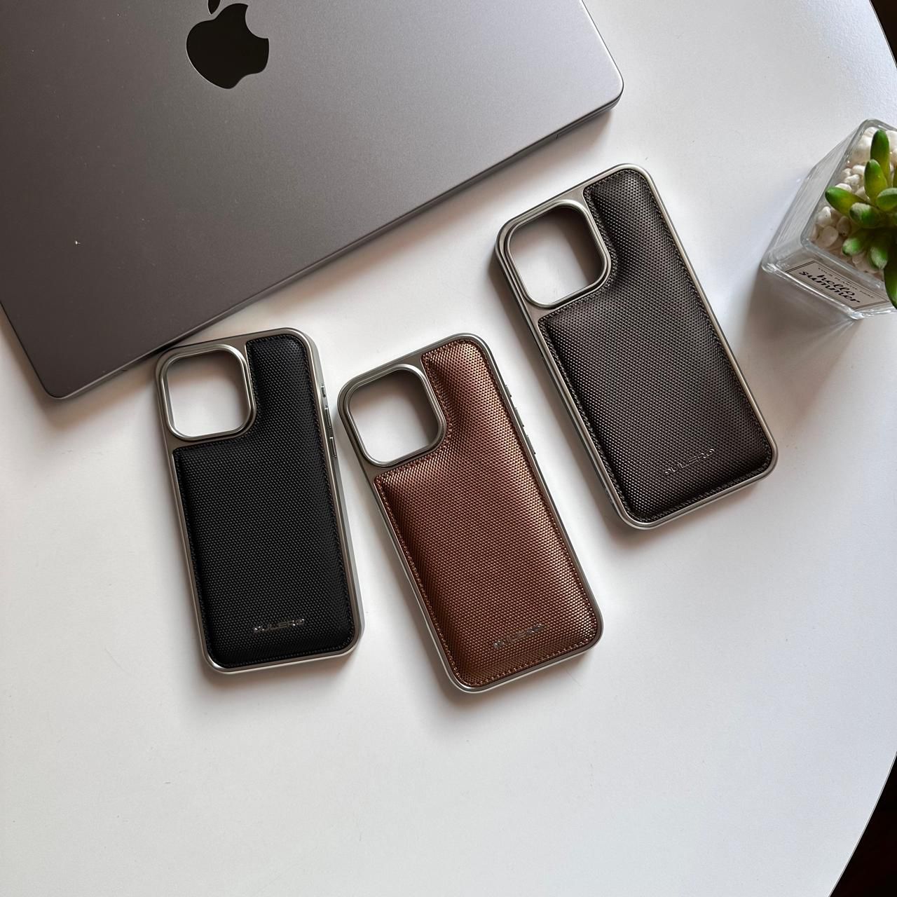 Dulero Bump Canvas Leather Case(Code DLR75)