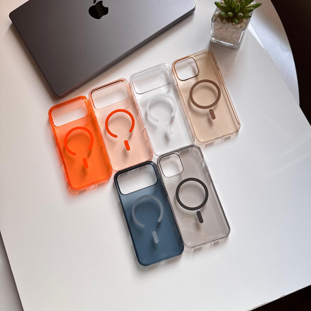 Transparent Hard Slim-fit MagSafe Case(Code THS55)
