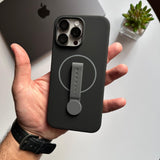 Soft MagSafe Silicone with Holder Case(Code SLH78)