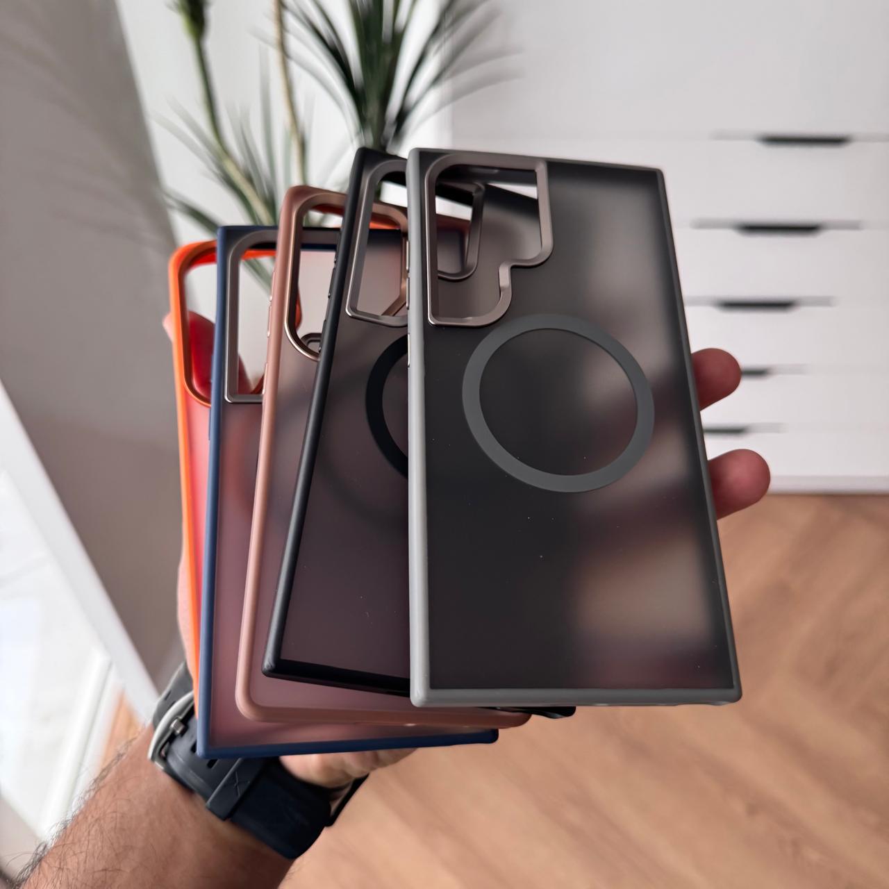 Colored Frame Pure MagSafe Metal Camera Case(Code CFL74)