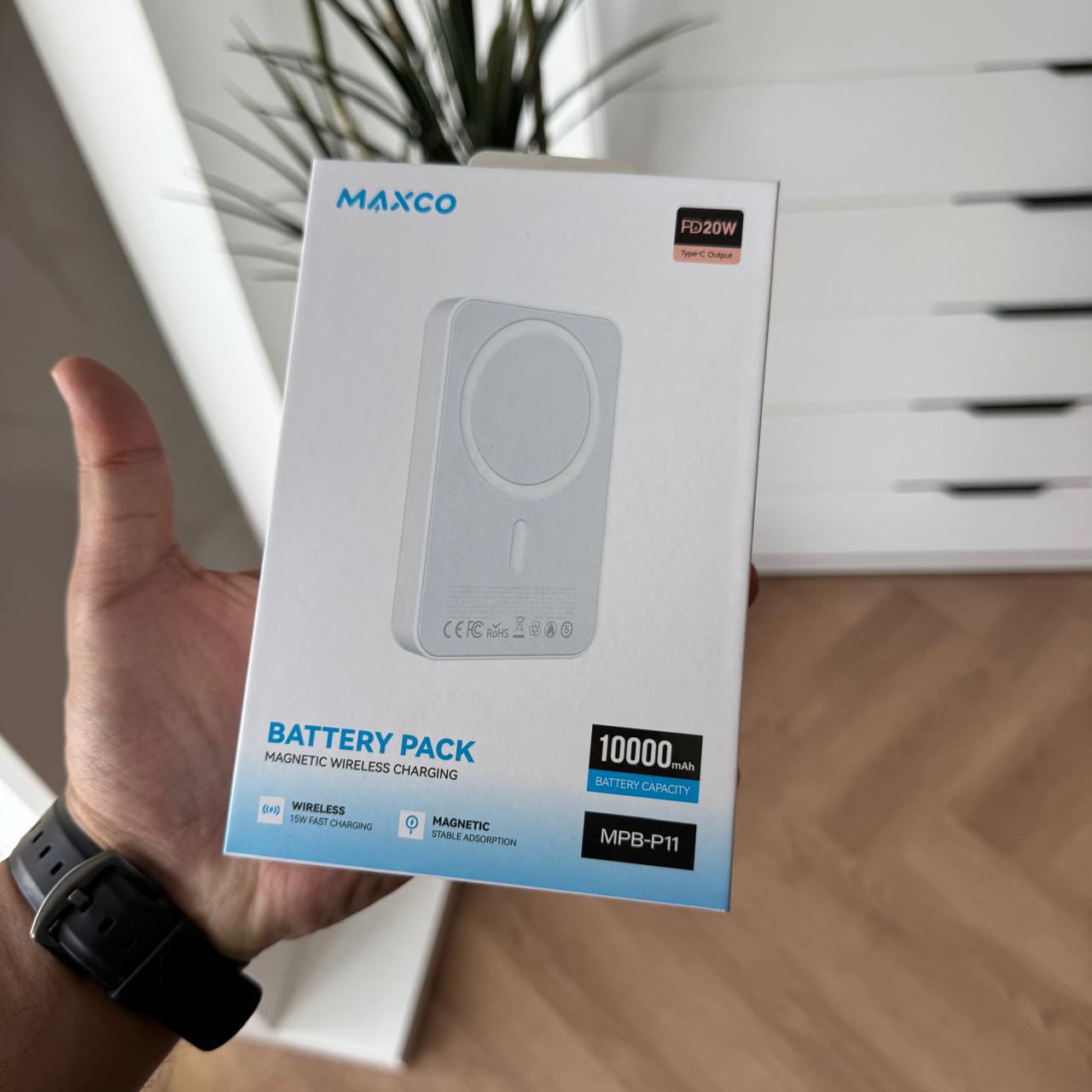 Maxco Battery Pack Magnetic wireless Charging(Code MPB-P11)