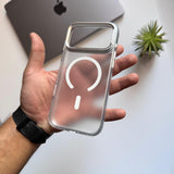 Basic Pure Matte MagSafe Metal stand Camera Case(Code YOY86)
