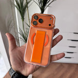 Transparent Half MagSafe Holder with Metal Camera Case(Code HLH65)